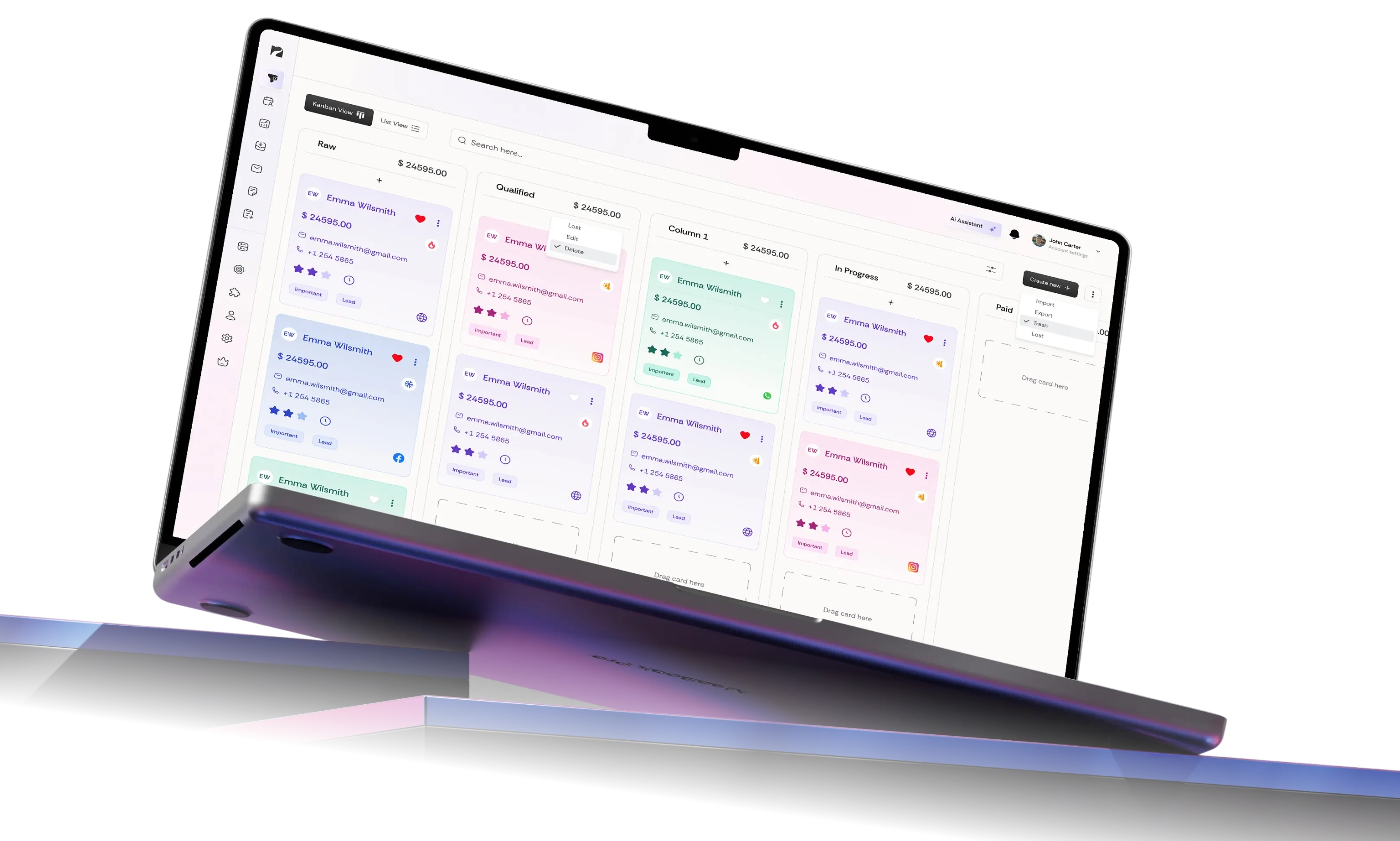 Nodi AI interface